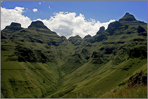 View of Drakensberg